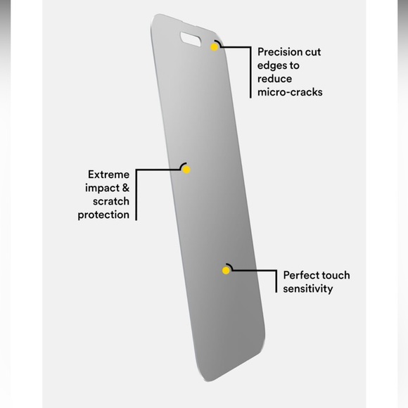 NIB!  Pure 3 Privacy Screen Protector for iPhone 14 Pro Replacement - Picture 7 of 12